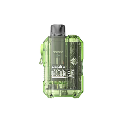 Aspire Gotek X Pod Vape Kit 16W - Stoptober Special Offer! - Color: Translucent Black