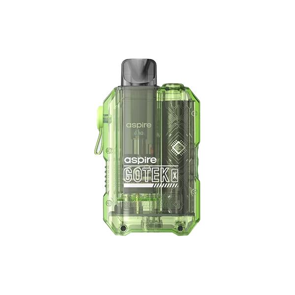 Aspire Gotek X Pod Vape Kit 16W - Color: Translucent Amber