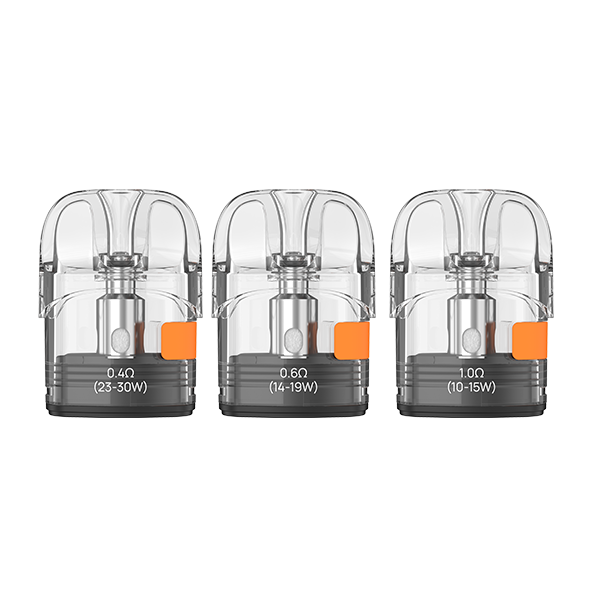 Aspire Pixo Replacement Pods 2ml (0.4Ohm, 0.6Ohm, 1.0Ohm) - Resistance: 0.4 Ohms