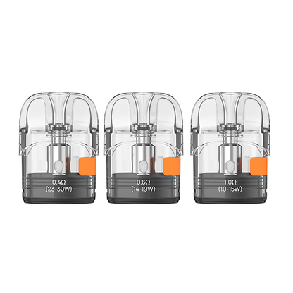 Aspire Pixo Replacement Pods XL (0.4Ohm, 0.6Ohm, 1.0Ohm) - Resistance: 0.4 Ohms