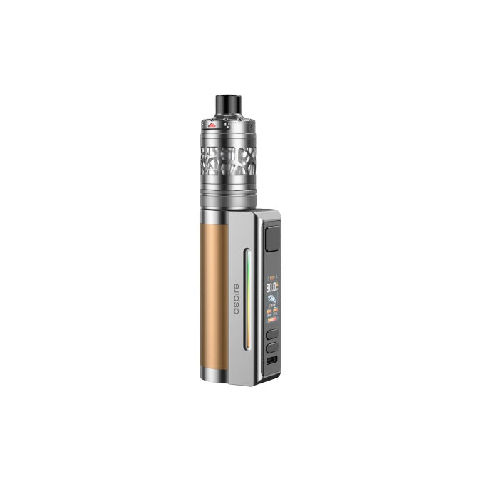 Aspire Zelos M80 Vape Kit - Color: Black & Silver