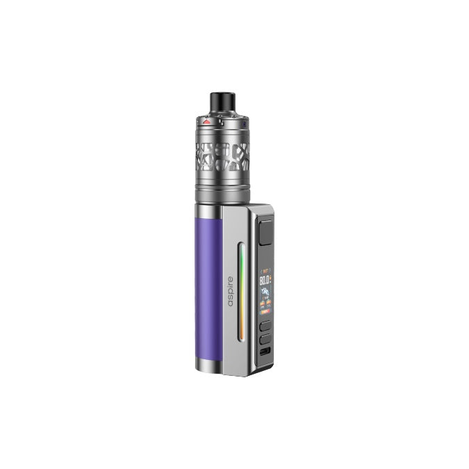 Aspire Zelos M80 Vape Kit - Color: Green & Gun Metal