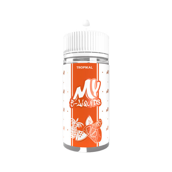 My Ice 0mg 100ml Shortfill (70VG-30PG) - Flavour: Ice Berry Limonada