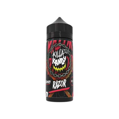 Killa Kandy 100ml Shortfill 0mg (80VG/20PG) - Flavour: Outbreak