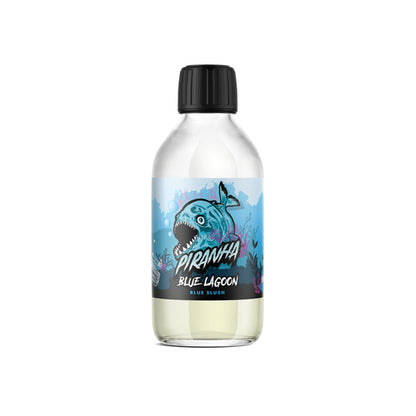 Piranha 200ml Shortfill 0mg (80VG/20PG) - Flavour: Blue Lagoon