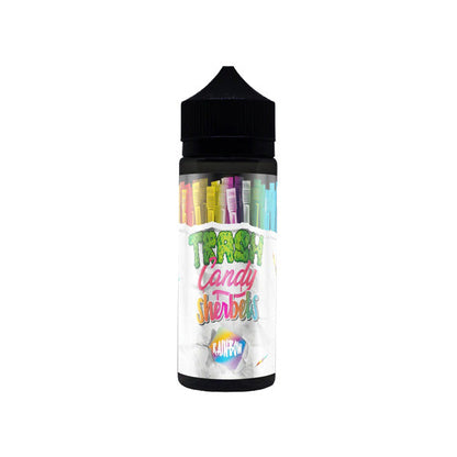Trash Candy 100ml Shortfill 0mg (80VG/20PG) - Flavour: Green Gummy