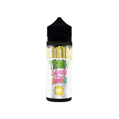 Trash Candy 100ml Shortfill 0mg (80VG/20PG) - Flavour: Yellow Gummy