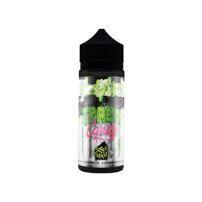 Trash Candy 100ml Shortfill 0mg (80VG/20PG) - Flavour: Blue Gummy