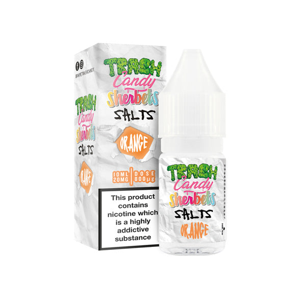 20mg Trash Candy Salts 10ml Nic Salts (50VG/50PG) - Flavour: Blue Gummy