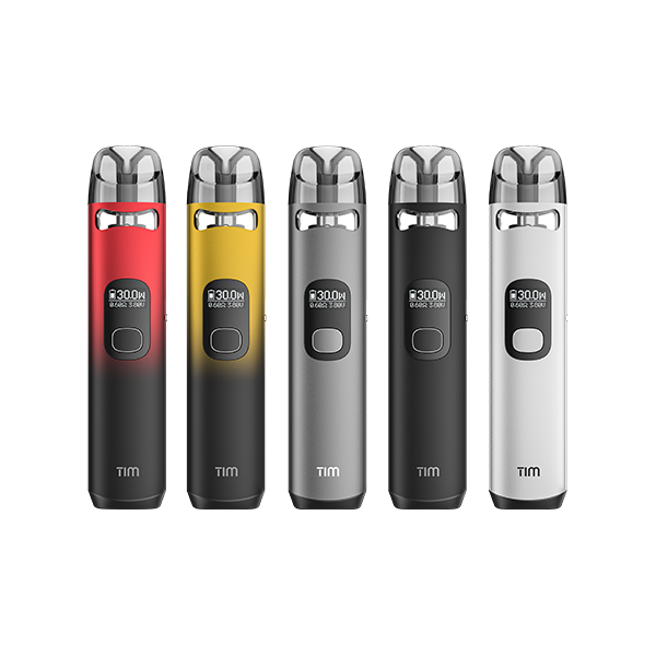 Vapefly x Dampfalot TV TIM Pod Vape Kit  30W - Color: Black And Yellow