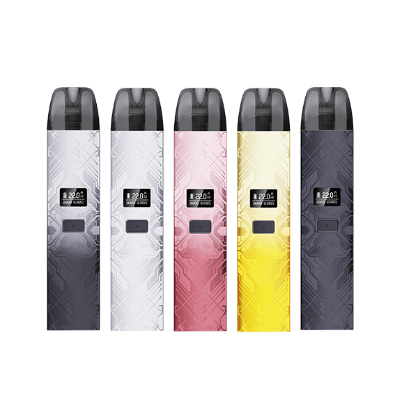 Vapefly Jester Pro Pod System Kit 1000mAh - 2ml - Color: Black & Silver