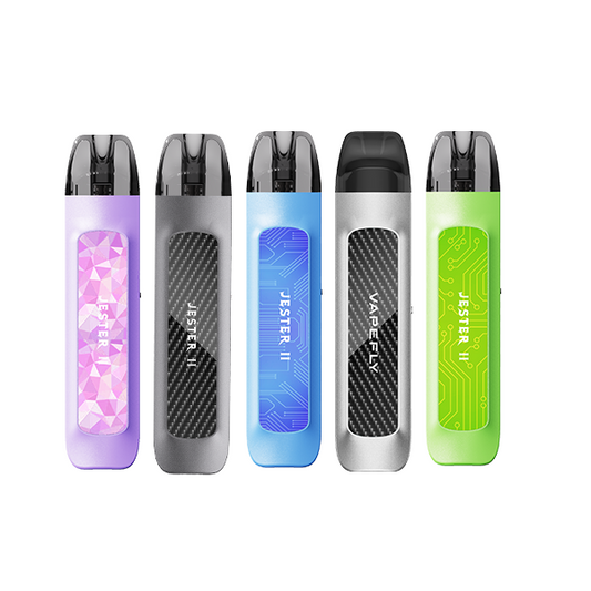 Vapefly Jester II Pod System Kit - Color: Silver