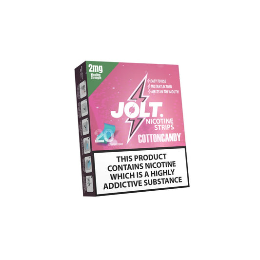 2mg JOLT Nicotine Strips - 20 Strips - Flavour: Cool Mint
