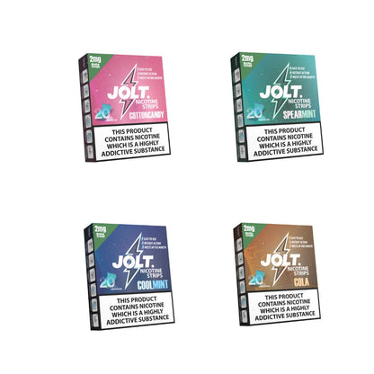 2mg JOLT Nicotine Strips - 20 Strips - Flavour: Spearmint