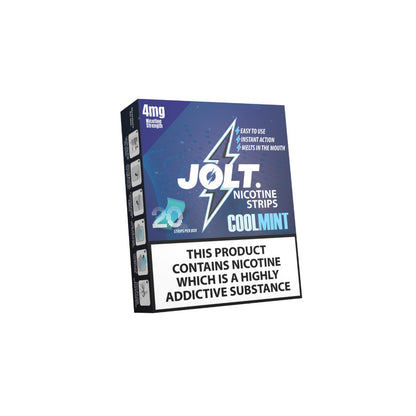 4mg JOLT Nicotine Strips - 20 Strips - Flavour: Spearmint