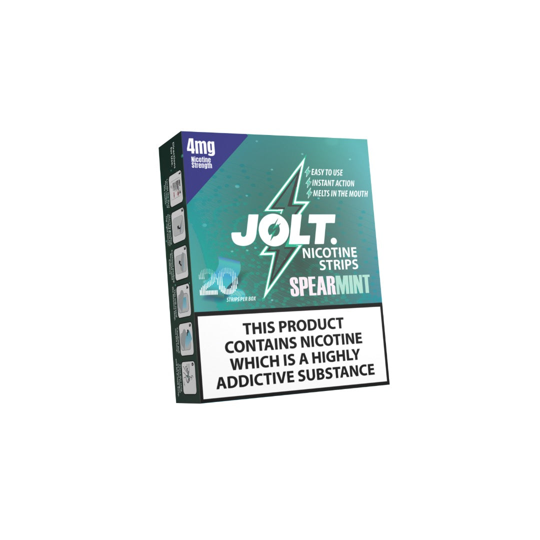4mg JOLT Nicotine Strips - 20 Strips - Flavour: Cotton Candy