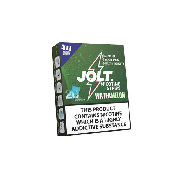 4mg JOLT Nicotine Strips - 20 Strips - Flavour: Watermelon