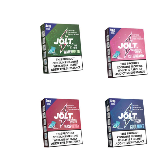 4mg JOLT Nicotine Strips - 20 Strips - Flavour: Cola