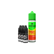 0mg Crystalize Bar Salts 60ml Longfill (50VG/50PG) + 3x Free 20mg Nicotine Shots 10ml - Flavour: Watermelon