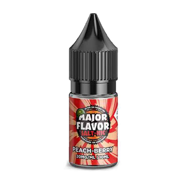 10mg Major Flavor Nic Salts 10ml (60VG/40PG) - Flavour: Black Menthol