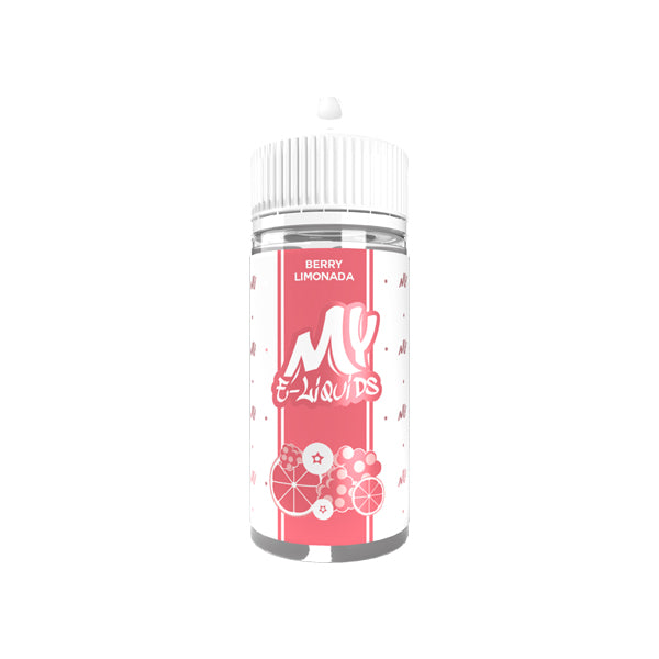 My Ice 0mg 100ml Shortfill (70VG-30PG) - Flavour: Ice Berry Limonada