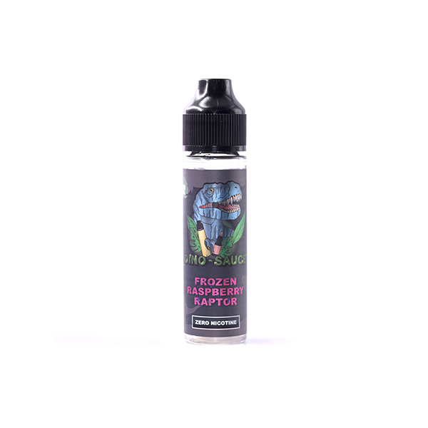 0mg Dino Sauce Shortfill 50ml (80VG/20PG) - Flavour: Raptors Raspberry Ripple