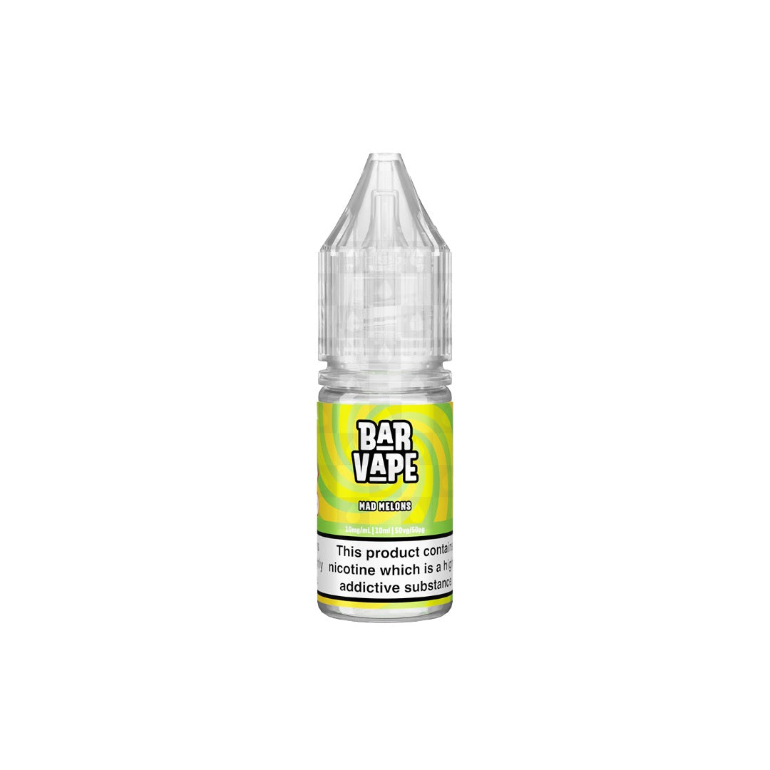 10mg Bar Vape 10ml Nic Salts (50VG/50PG) - Flavour: Banana Ice
