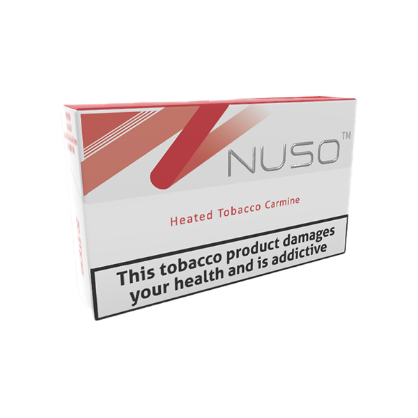 NUSO Heated Tobacco Sticks Strength 2 - 20 Sticks - Flavour: Mahagony Tobacco
