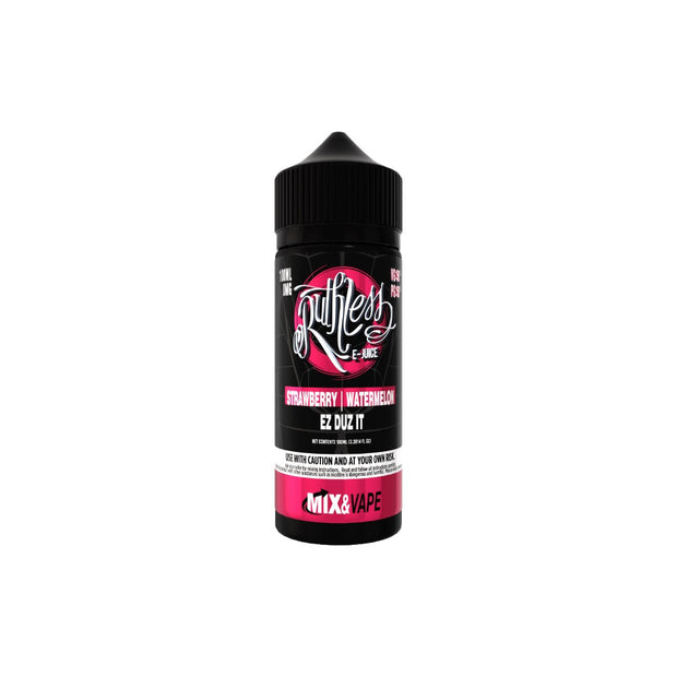 0mg Ruthless Classic 100ml Shortfills (70VG/30PG) - Flavour: Grape Drank on ice