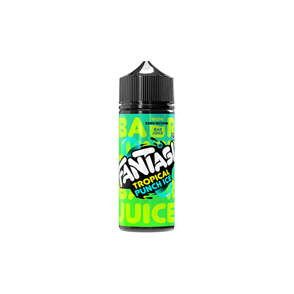 0mg Fantasi Bar Juice 100ml Shortfill (50VG/50PG) - Flavour: Tropical Punch Ice