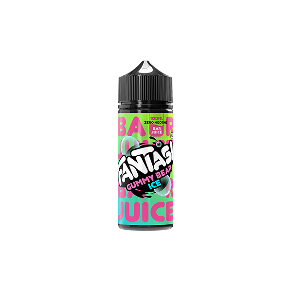 0mg Fantasi Bar Juice 100ml Shortfill (50VG/50PG) - Flavour: Strawberry Ice Cream