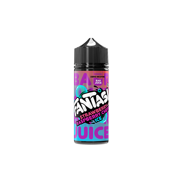 0mg Fantasi Bar Juice 100ml Shortfill (50VG/50PG) - Flavour: Red Grape Ice