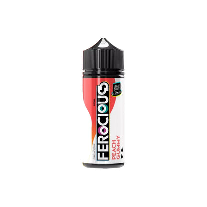 0mg Fantasi Ferocious Bar Juice 100ml Shortfill (50VG/50PG) - Flavour: Strawberry Watermelon