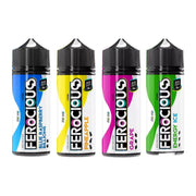 0mg Fantasi Ferocious Bar Juice 100ml Shortfill (50VG/50PG) - Flavour: Blackcurrant Menthol