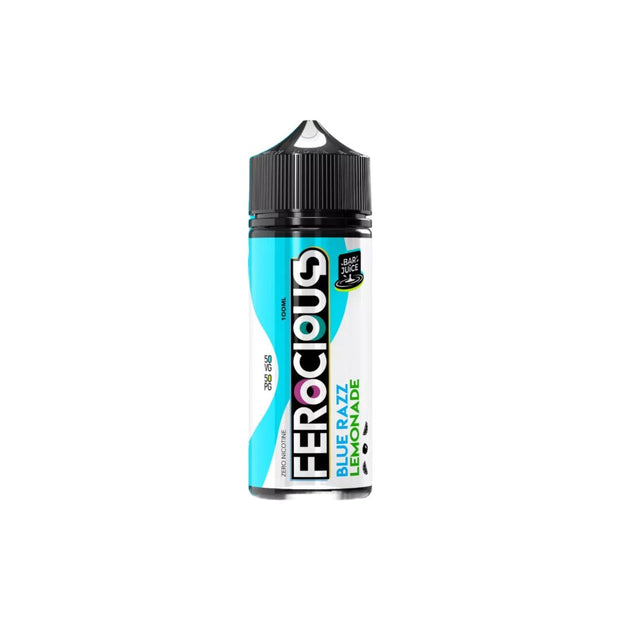 0mg Fantasi Ferocious Bar Juice 100ml Shortfill (50VG/50PG) - Flavour: Berry Peach