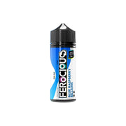 0mg Fantasi Ferocious Bar Juice 100ml Shortfill (50VG/50PG) - Flavour: Blackcurrant Menthol