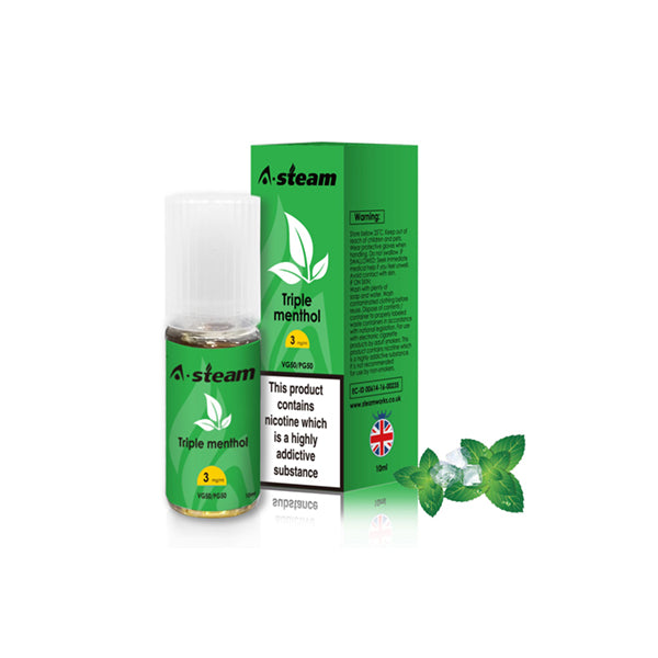 A-Steam Fruit Flavours 3MG 10ML (50VG/50PG) - Flavour: Berry Tunes