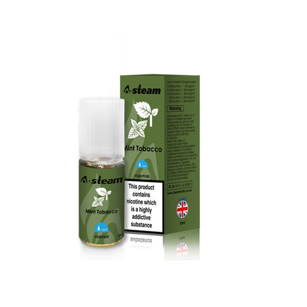 A-Steam Fruit Flavours 6MG 10ML (50VG-50PG) - Flavour: Apple