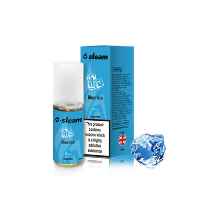 A-Steam Fruit Flavours 12MG 10ML (50VG/50PG) - Flavour: Grape
