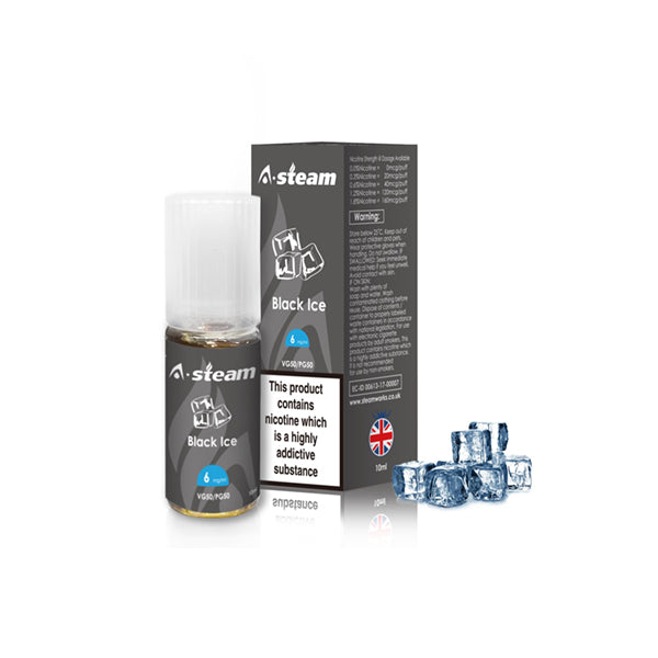 A-Steam Fruit Flavours 12MG 10ML (50VG-50PG) - Flavour: Vanilla