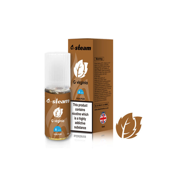 A-Steam Fruit Flavours 12MG 10ML (50VG/50PG) - Flavour: Blue Ice