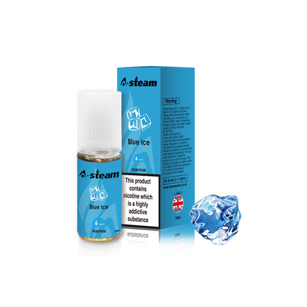 A-Steam Fruit Flavours 18MG 10ML (50VG/50PG) - Flavour: Blackcurrent