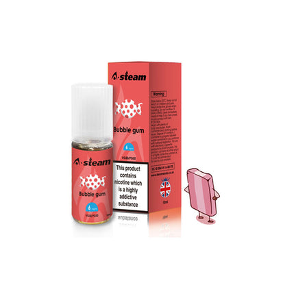 A-Steam Fruit Flavours 18MG 10ML (50VG/50PG) - Flavour: Berry Tunes