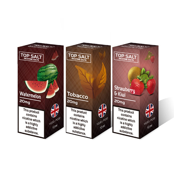20mg Top Salt Fruit Flavour Nic Salts by A-Steam 10ml (50VG/50PG) - Flavour: Grape