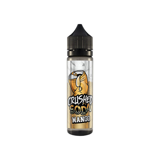Crushed Soda 50ml Shortfill 0mg (80VG/20PG) - Flavour: Mango Soda