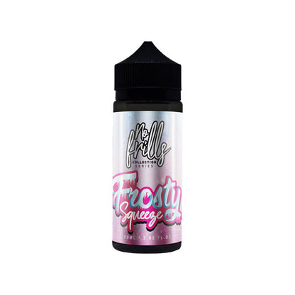 No Frills Collection Frosty Squeeze 80ml Shortfill 0mg (80VG/20PG) - Flavour: Apple Raspberry