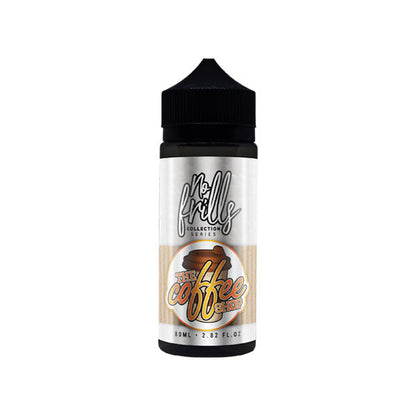 No Frills Collection Coffee Shop 80ml Shortfill 0mg (80VG/20PG) - Flavour: Butterscotch