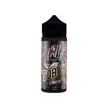 No Frills Collection Tobak 80ml Shortfill 0mg (80VG/20PG) - Flavour: Butterscotch Tobacco