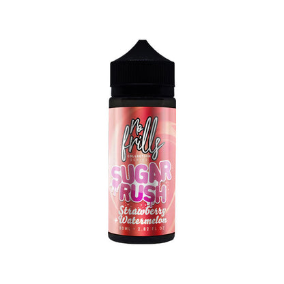 No Frills Collection Sugar Rush 80ml Shortfill 0mg (80VG/20PG) - Flavour: Honey Lemon