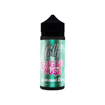 No Frills Collection Sugar Rush 80ml Shortfill 0mg (80VG/20PG) - Flavour: Gummy